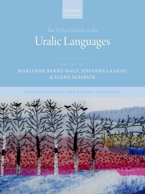 cover image of The Oxford Guide to the Uralic Languages